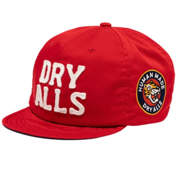 (새상품, 최근발매) 휴먼 메이드 베이스볼 캡 레드