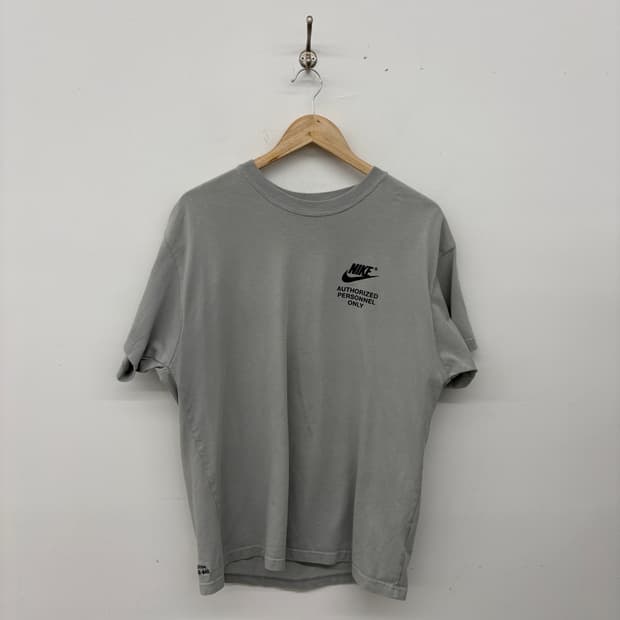 나이키 Authorized Personnel 티셔츠 회색 남성XL