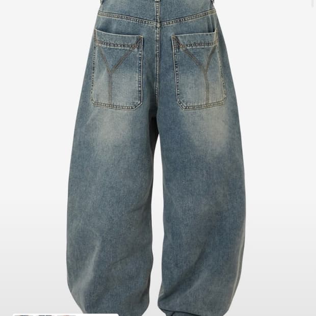 WIDE VOLUME PANTS - DEEP BLUE