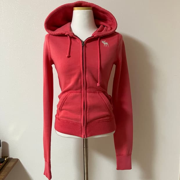 아베크롬비 후드집업 xs 딱붙핏 y2k