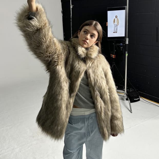 애프터아워즈 퍼자켓 사이즈1