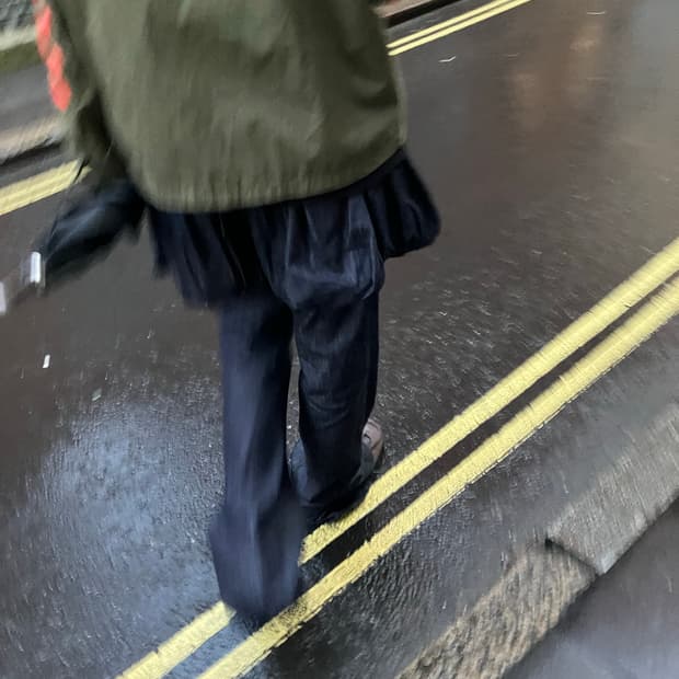 aaron Esh skirt trouser