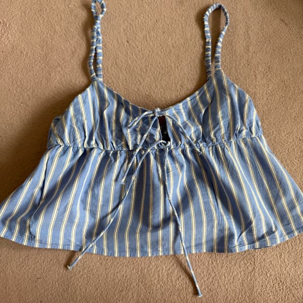 Zara 자라 스트라이프 탑 M