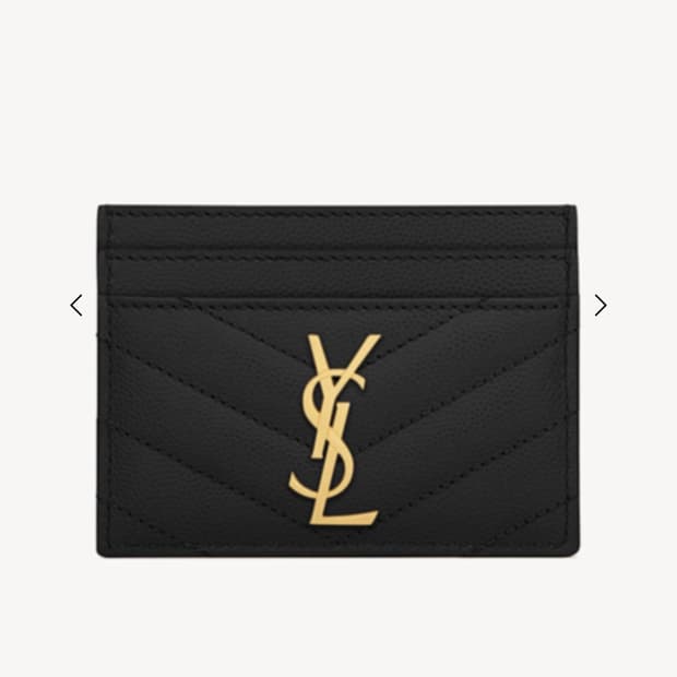생로랑 카드지갑