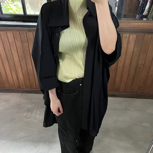ISSEY MIYAKE pleats coat