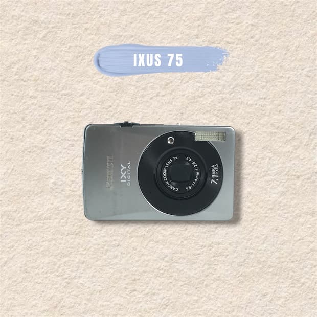 (엔시티 위시🫧)  캐논 익서스 75 디카/디지털카메라