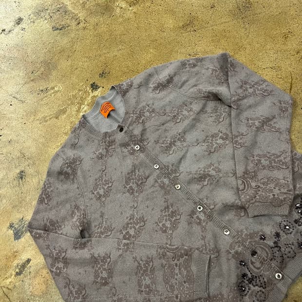 [정품/L] 헤리티지 캐시미어 가디건 b10