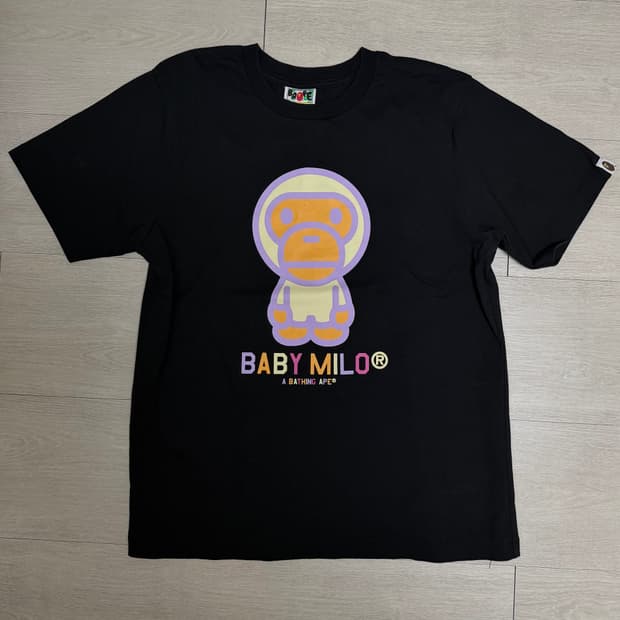 베이프 마일로 반팔 티셔츠