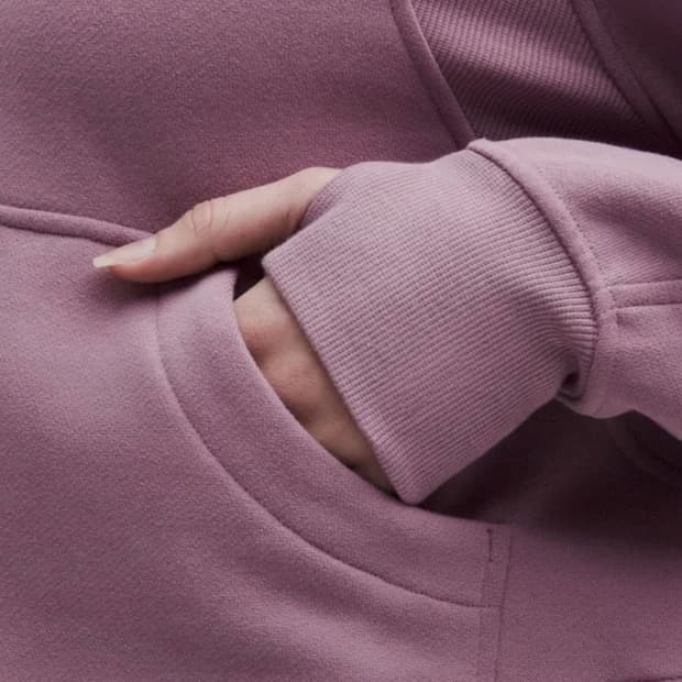 (새상품) 룰루레몬 스쿠바 오버사이즈 퍼널넥 라벤더