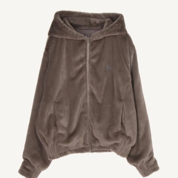 배드블러드 후드 퍼