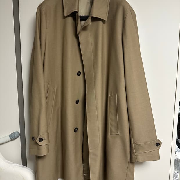 아르켓(ARKET) 코튼 울 트윌 코트 판매 (이태리 베스테 원단/110
