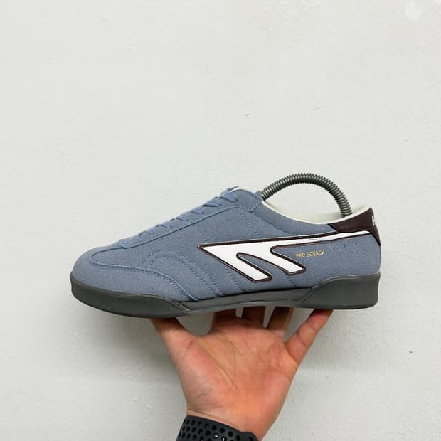 하이텍 프로 스쿼시 스웨이드 운동화 블루 245