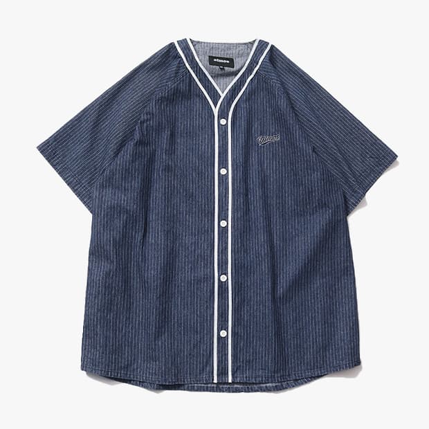 ATMOS JAPAN - DENIM BASEBALL SHIRT