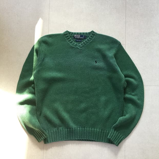 (WOMAN) 폴로랄프로렌 니트스웨터 L 