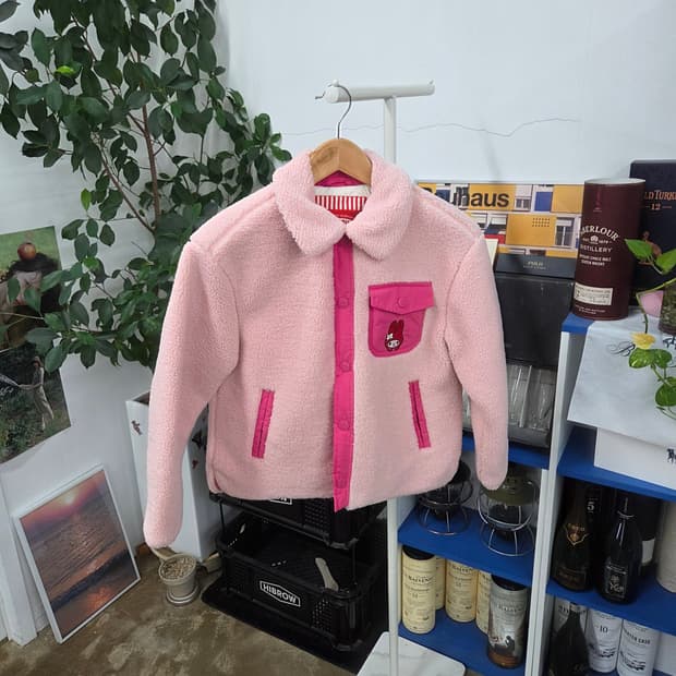 아이스비스킷 여아 마이멜로디 양털 플리스자켓 145