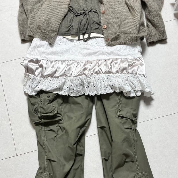 미코 빈티지 코디셋 