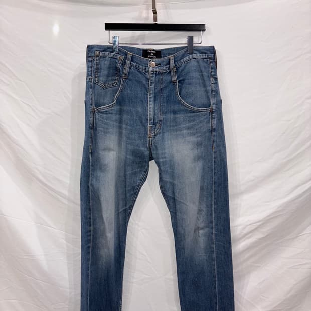 주카 데님 엔지니어드 진 빈티지