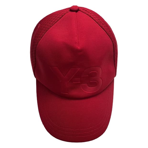 요지야마모토 Y-3 트러커 캡 레드