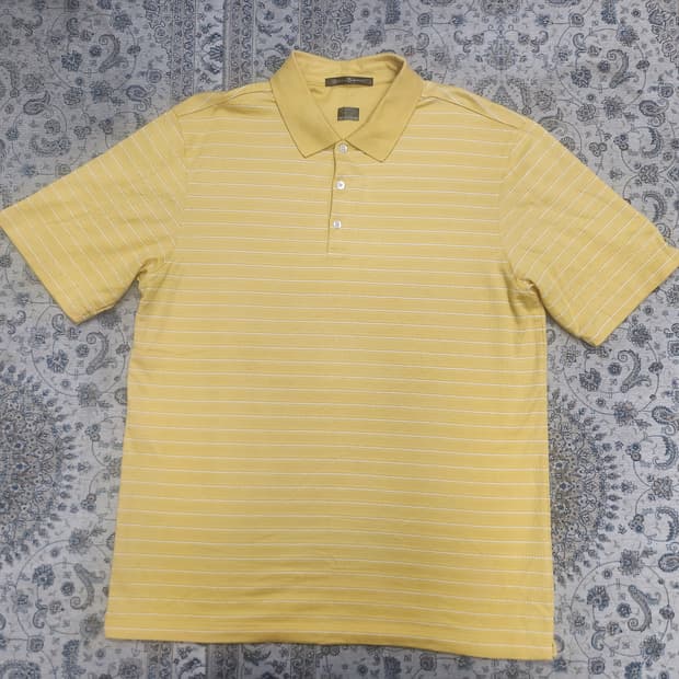 나이키 타이거우즈 스트라이프 폴로티 2XL