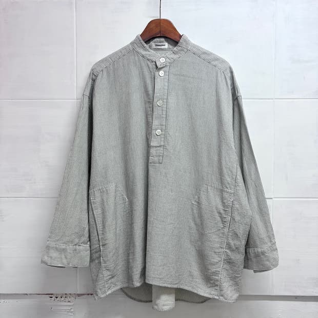 Plantation by IsseyMiyake 헨리넥 스트라이프 셔츠 