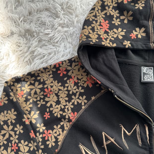 NAMITATSU 일본빈티지 오리엔탈 후드집업 오리엔탈후드집업 L 105