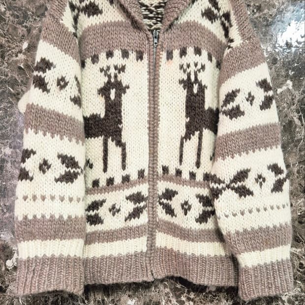 Gem'bonys의 빈티지 캐나다코위찬 스웨터