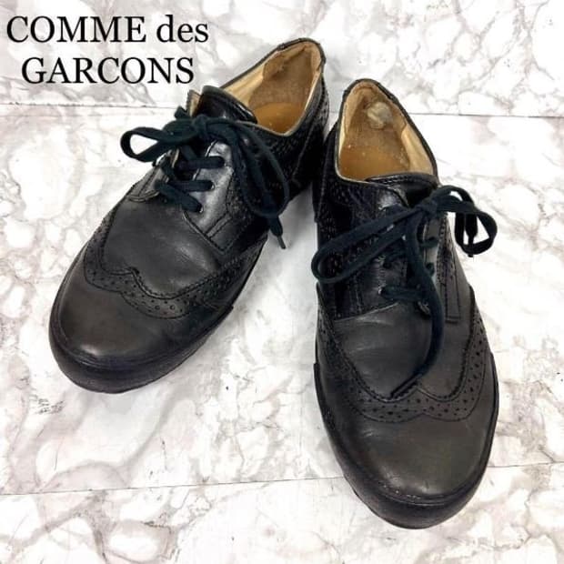 COMME DES GARCONS 윙팁 부츠