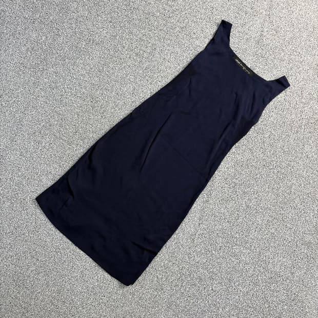 95 오브제 강진영 스퀘어넥 민소매 원피스 0528J