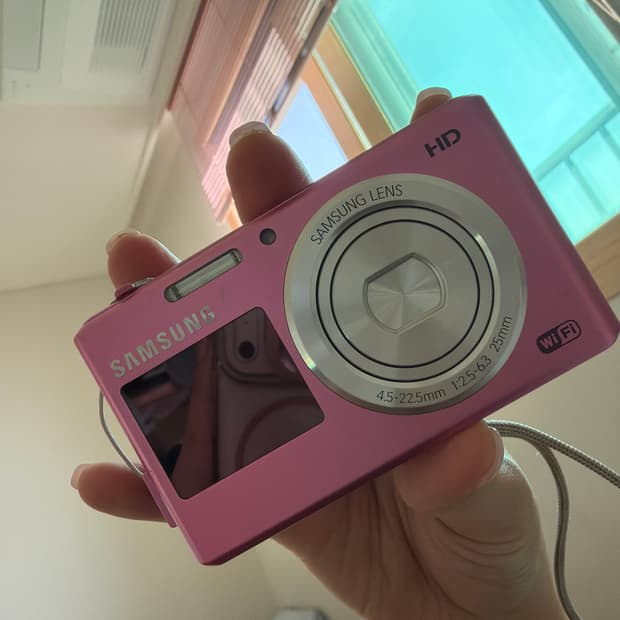 정상작동 삼성 한효주디카 dv150f 빈티지디카