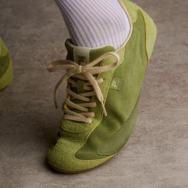 (새상품) 휠라 리트모 슬릭 LX 말차 스니커즈