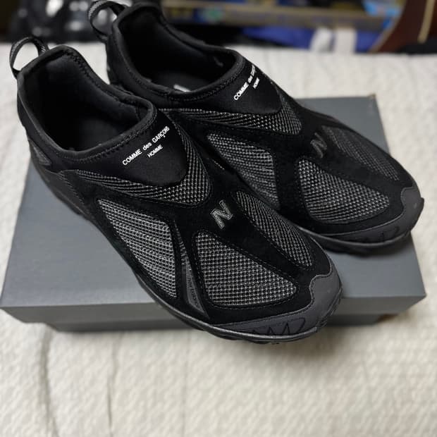 뉴발란스 꼼데가르송 옴므 ML610S 블랙