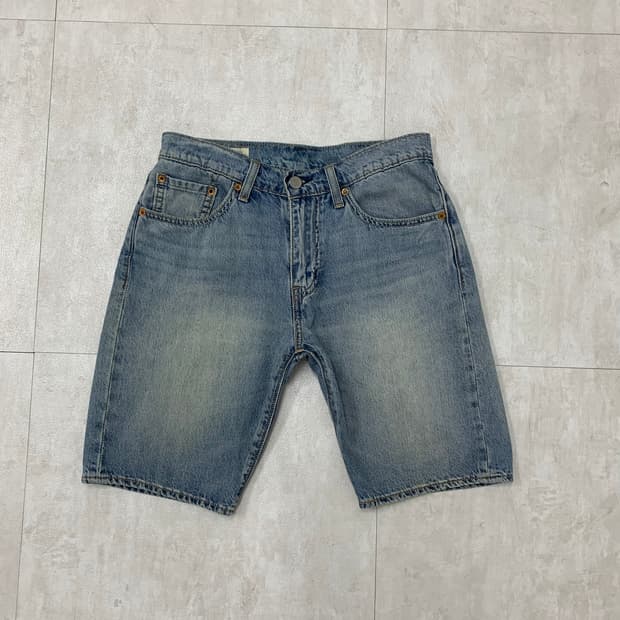 리바이스 워싱 데님쇼츠#769