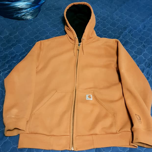 칼하트 레인디펜더 써멀 헤비웨이트 워크 후드집업 (S)