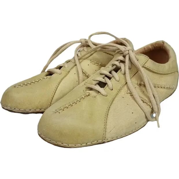 닥터마틴 스웨이드 레더 옐로우 스니커즈 신발