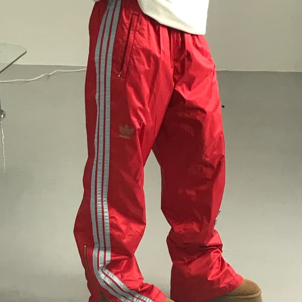90s 아디다스 × 데상트 일본제 트랙 팬츠