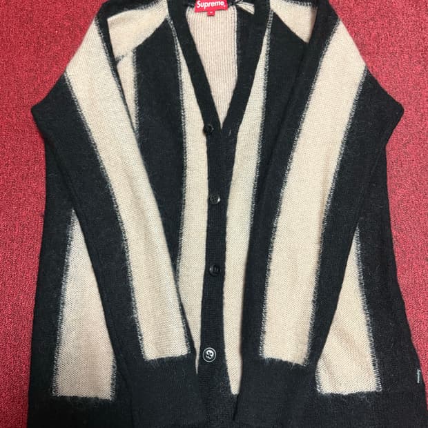 Supreme mohair cardigan