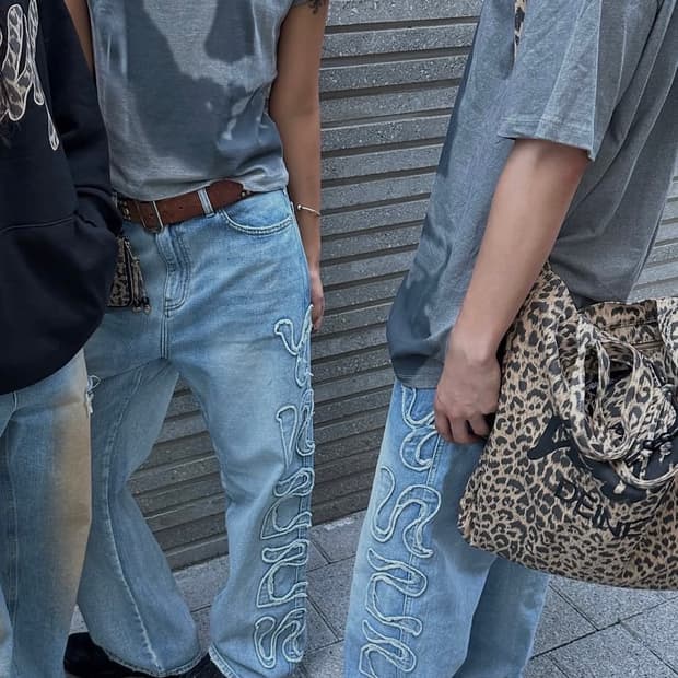 [GGUM X DEINET] 데님팬츠