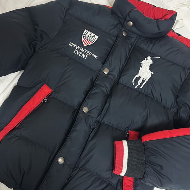 폴로 빅포니 USA 패딩