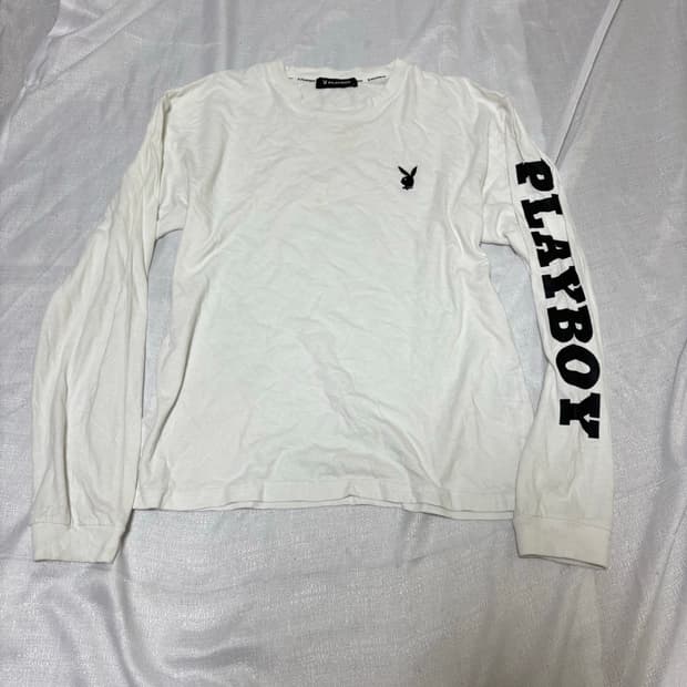 “Playboy” Logo Lettering Sleeve