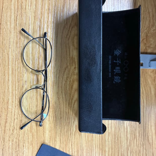 금자 안경 블랙 44