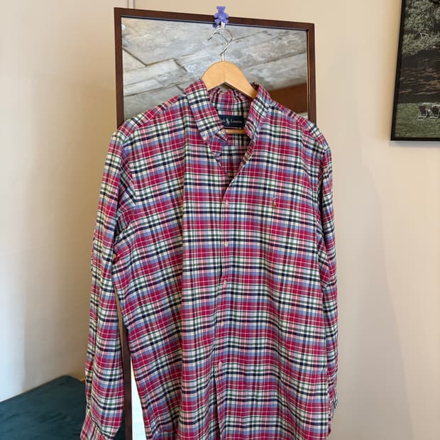 폴로 랄프로렌 체크 셔츠