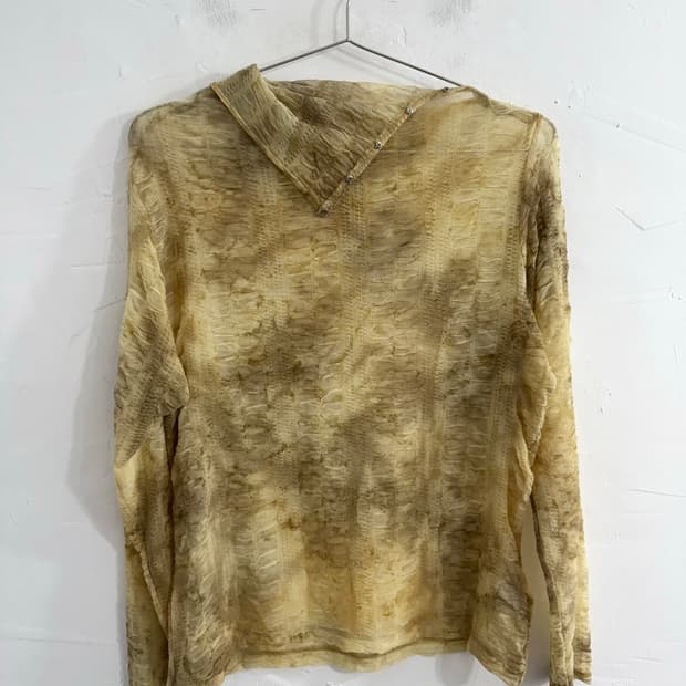 chacott mesh design longsleeve