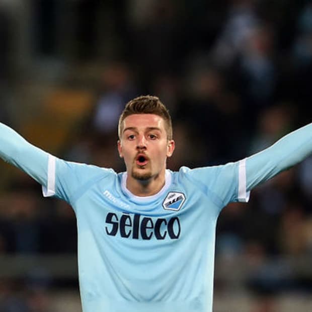 ♤필독♤ Feat 밀린코비치사비치 17/18 SS 라치오 홈 작은 XL