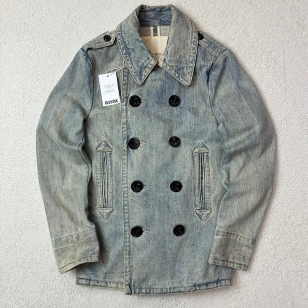 데님앤서플라이 랄프로렌 더블 브레스트 데님 자켓 PN6011