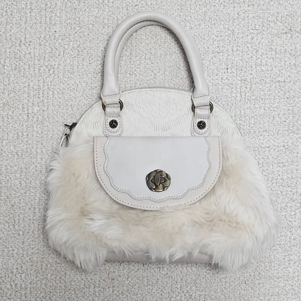 액시즈팜 퍼 가방 / 히메카지 모리걸 히메 갸루 달천깔