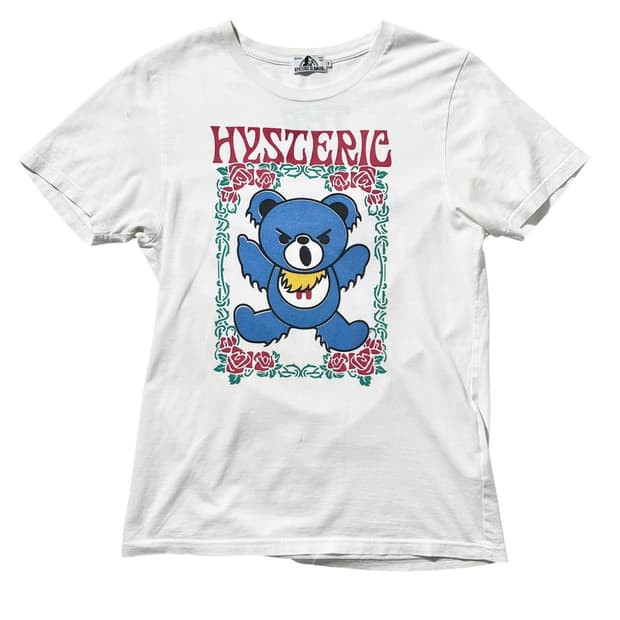 히스테릭 글래머 퍽베어 반팔 티셔츠
