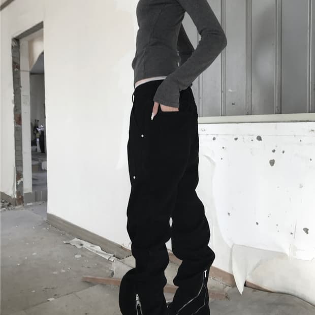 kyoiii grind zip cargo pants 