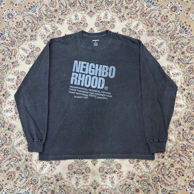 네이버후드 LS-11 롱슬리브 긴팔 티셔츠