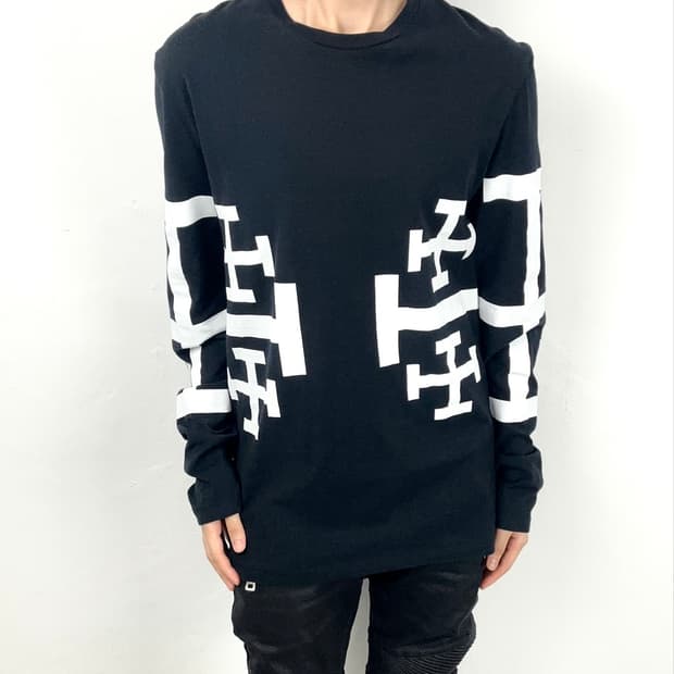 Neil Barrett 18fw Geometric Print Long S