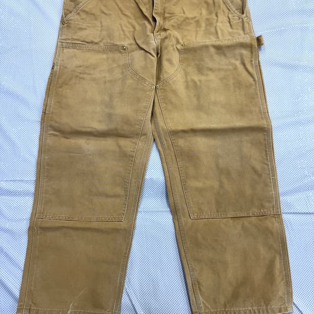 90s 칼하트 더블니 b01 brn 